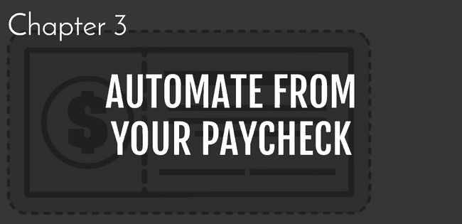 steps to build savings , step 3 automate from your paycheck | automate savings | grow savings